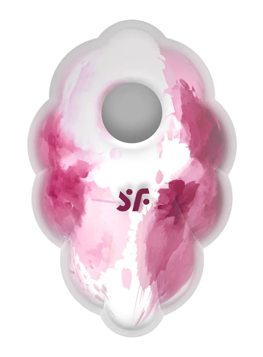 Satisfyer Cloud Dancer Red - klitorismassager 1 stk.