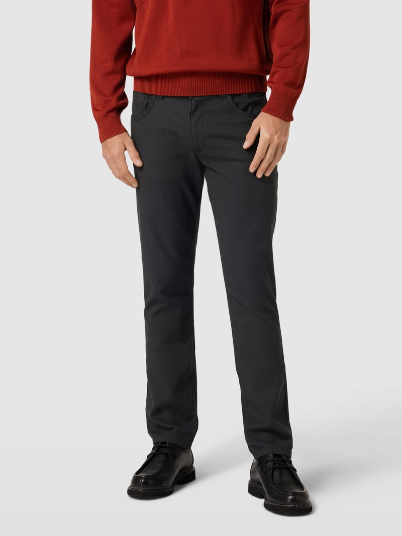 Straight Leg Jeans im 5-Pocket-Design Modell 'CORDOBA' in anthrazit