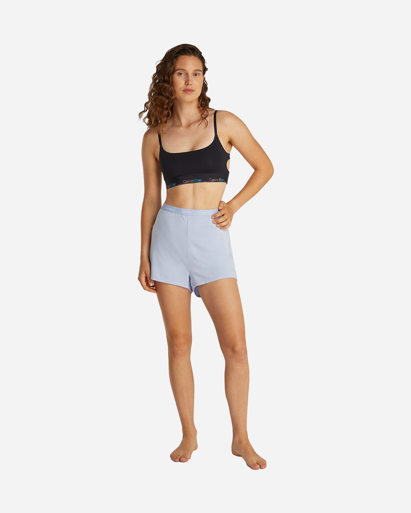 Sutien sport Intimo Calvin Klein Lenjerie intimă Pride fără căptușeală D LV00QF8254-UB1