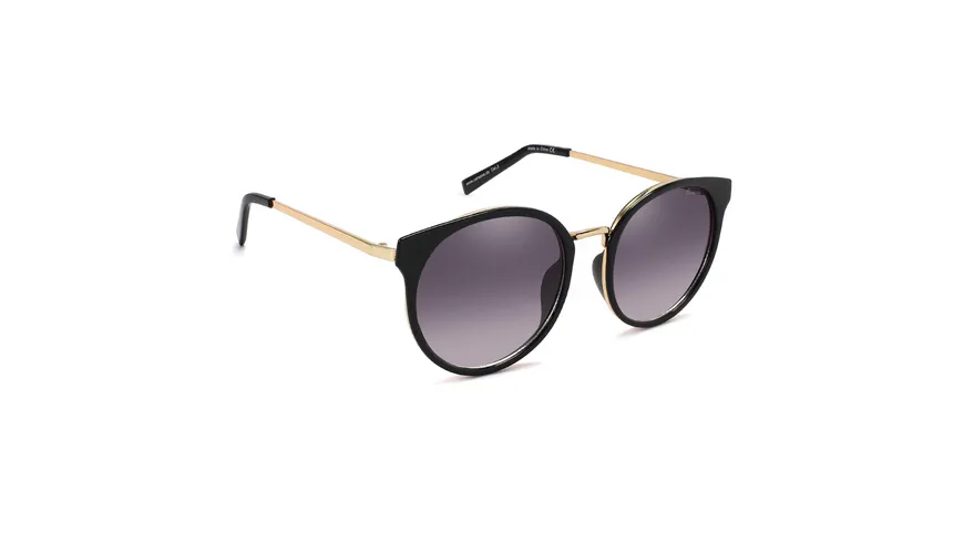 Caresse Brillenmode Sonnenbrille Metall schwarz