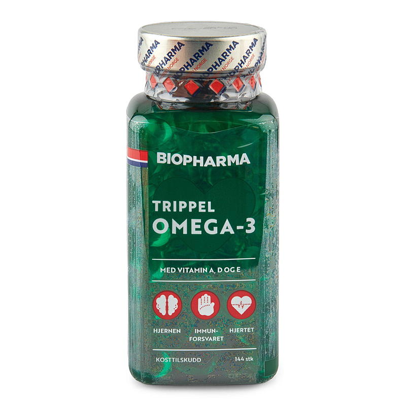 Biopharma Trippel Omega-3 2-pk Biopharma