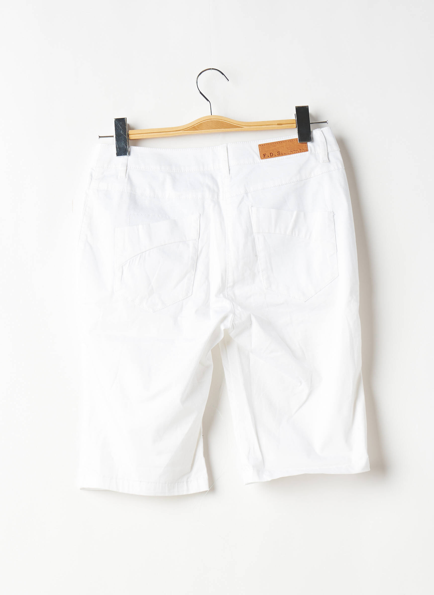 Fleur De Sel Bermudas Femme couleur blanc