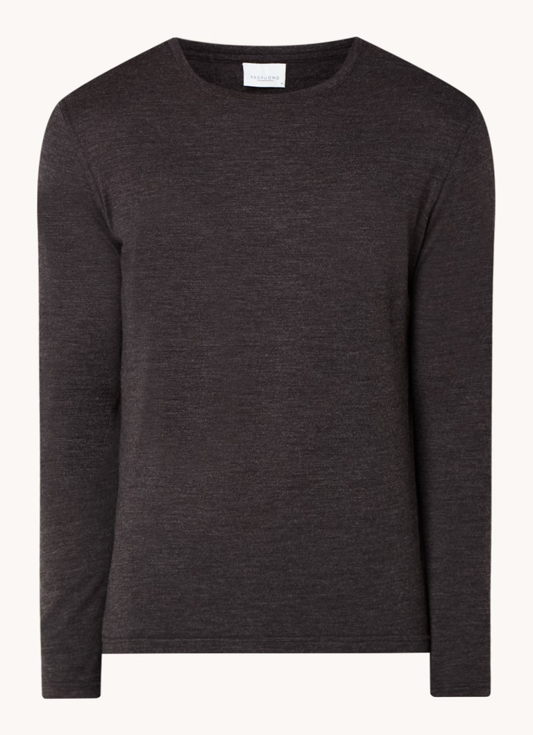 Profuomo merino vilnas garās piedurknes