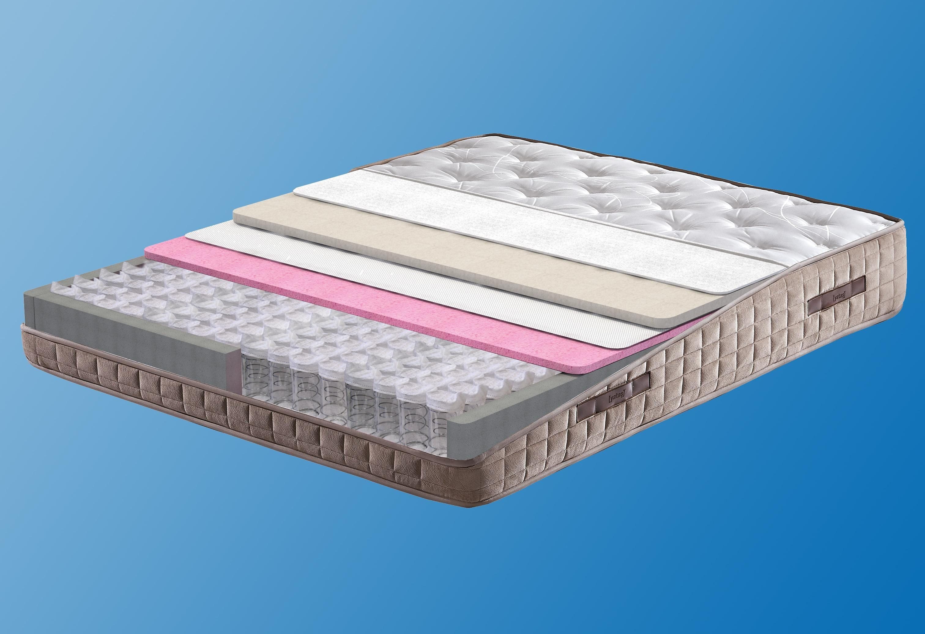 Taschenfederkernmatratze Majestät Premium, Top-Matratze mit über 1000 4,5-Sterne-Bewertungen, Yatas Bedding, 30 cm hoch, Matratze in 90x200 cm, 140x200 cm und weiteren Größen