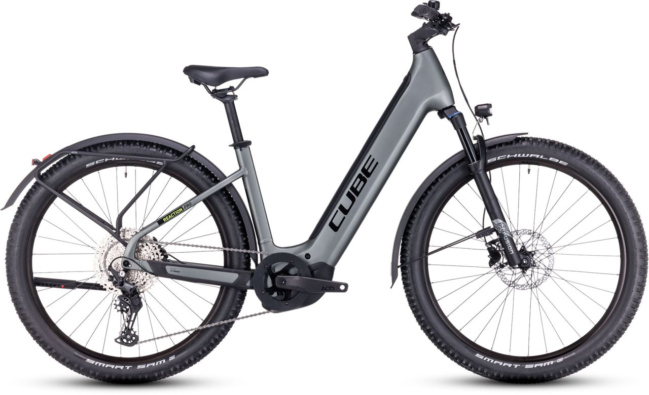 Cube Reaction Hybrid Pro 750 Allroad Easy Entry flashgrey´n´green kaufen | Bike-Discount