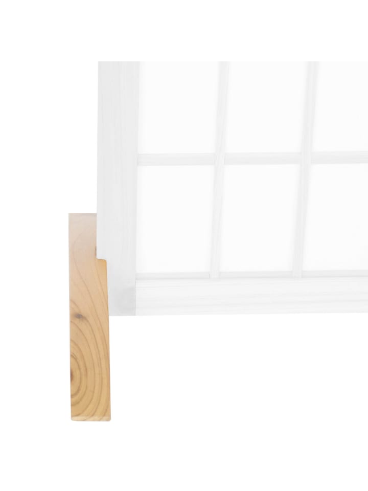 Homestyle4u Raumteiler Standfuß in Hellbraun günstig kaufen onesize