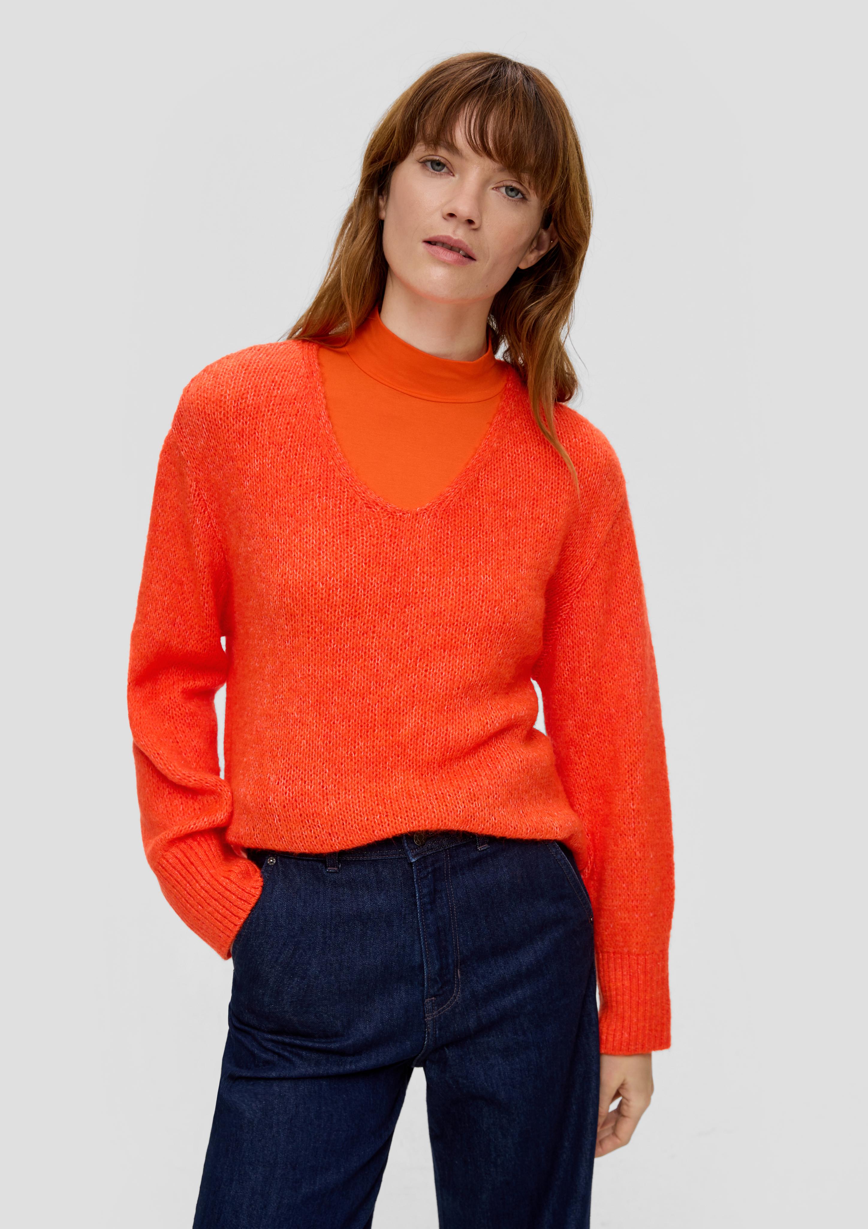Flauschiger Strickpullover  2142763-25W0