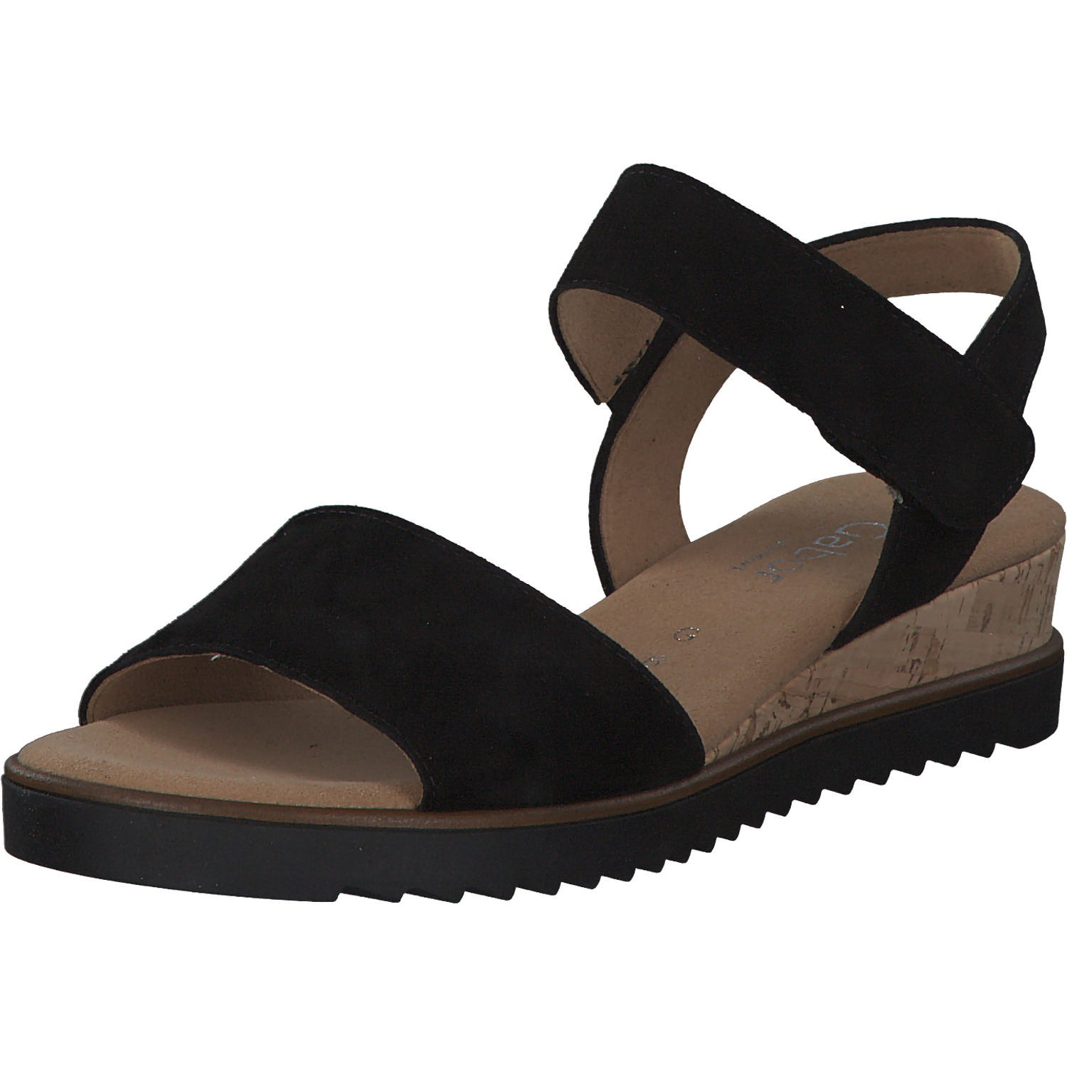 Gabor Genua 82.750, Keilsandaletten, Damen, schwarz