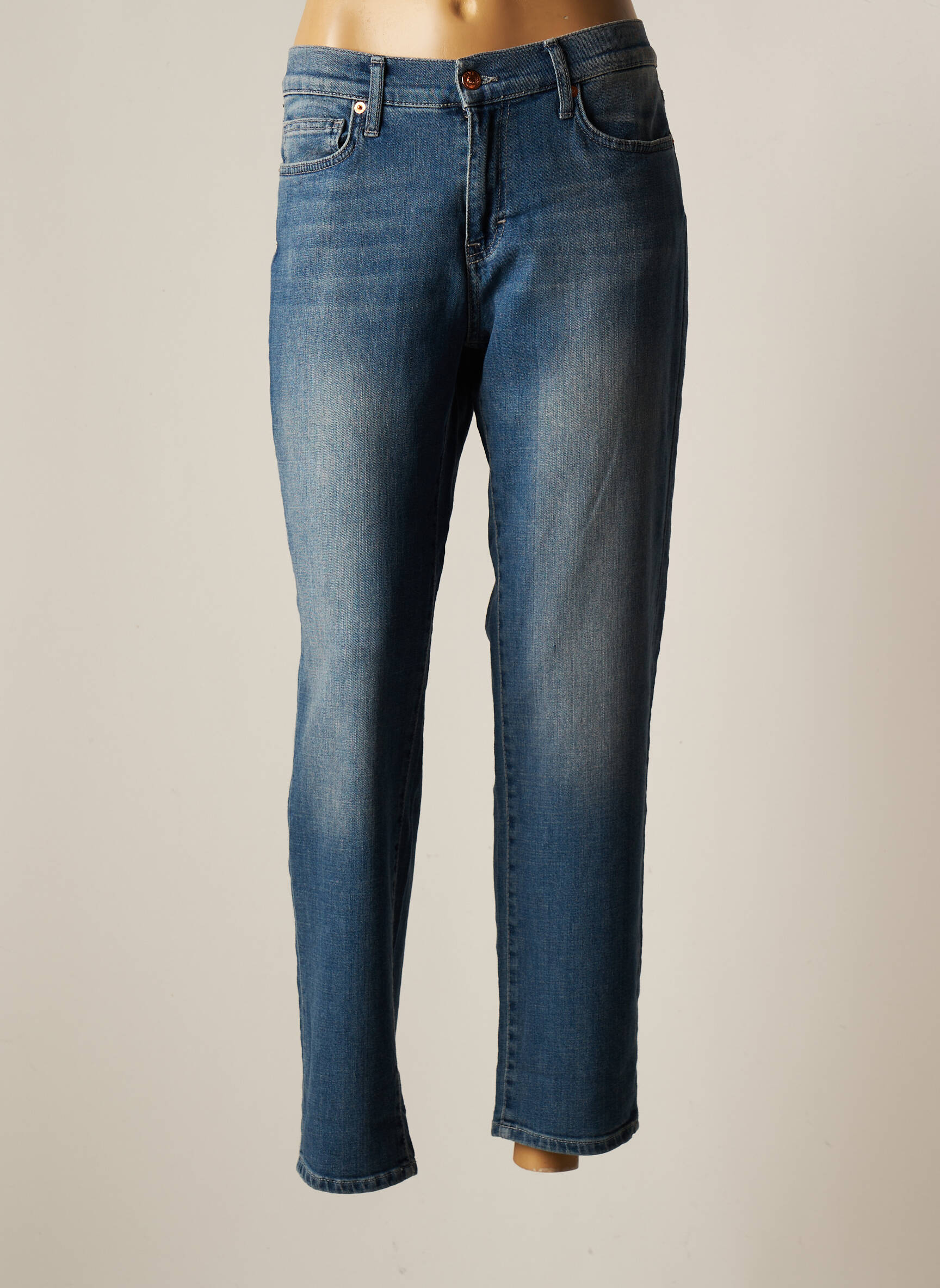 Five Jeans Coupe Droite Femme couleur bleu