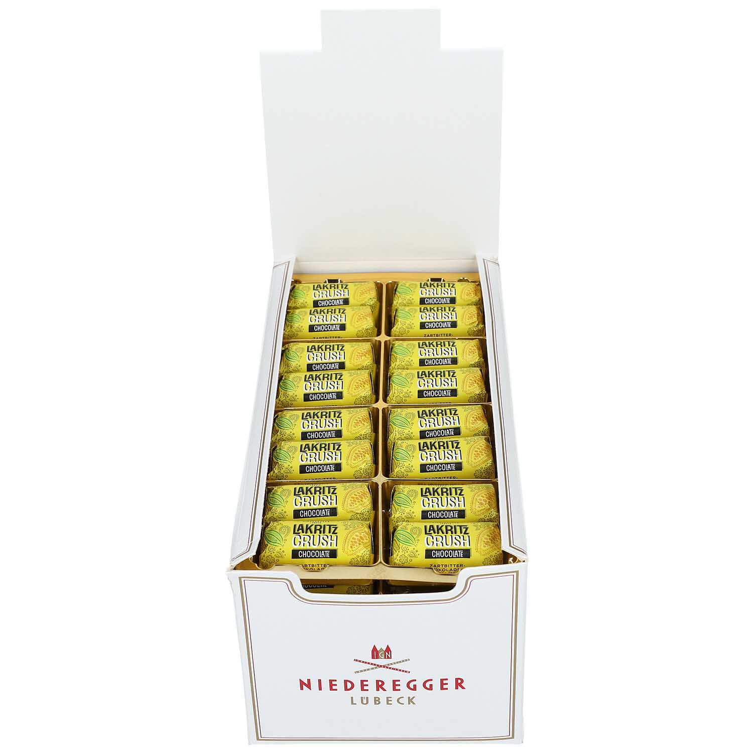 Niederegger Chocolate Klassiker Lakritz Crush 80x12,5g