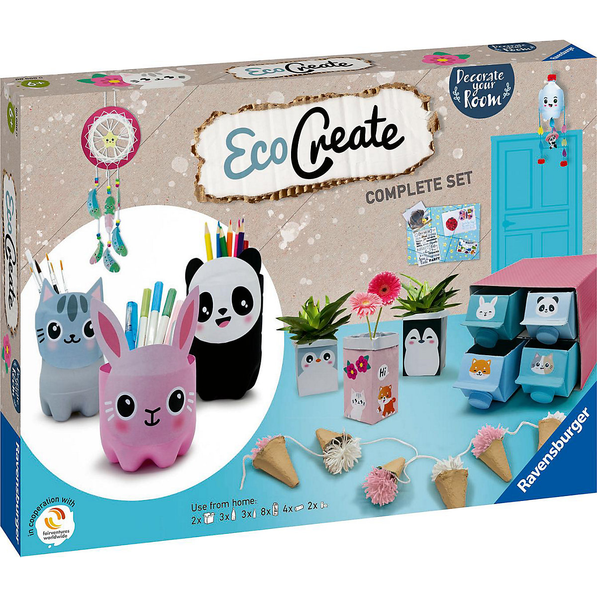 EcoCreate Maxi Upcycling-Set - Decorate your Room