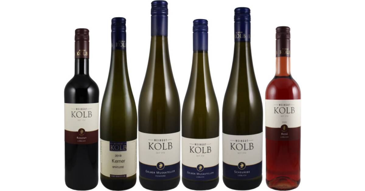 Probierpaket lieblich/Süß von mk-Weine / Weingut Kolb günstig bei wein.de kaufen