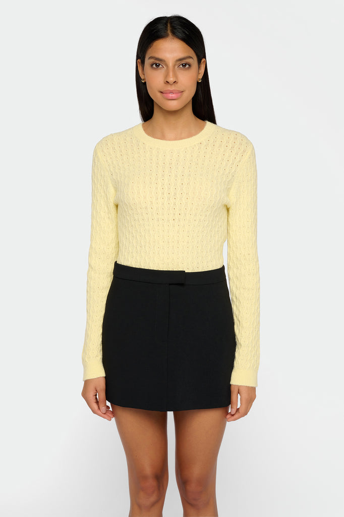 Pull Col Rond Stella