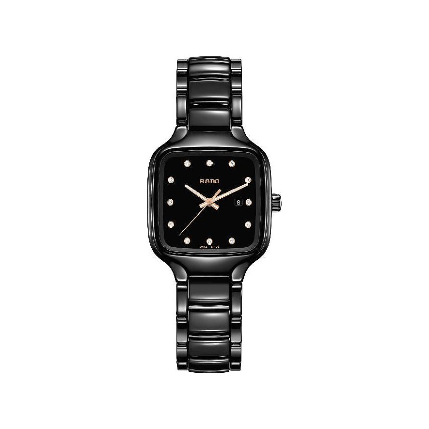 Rado Damenuhr True Square Diamonds