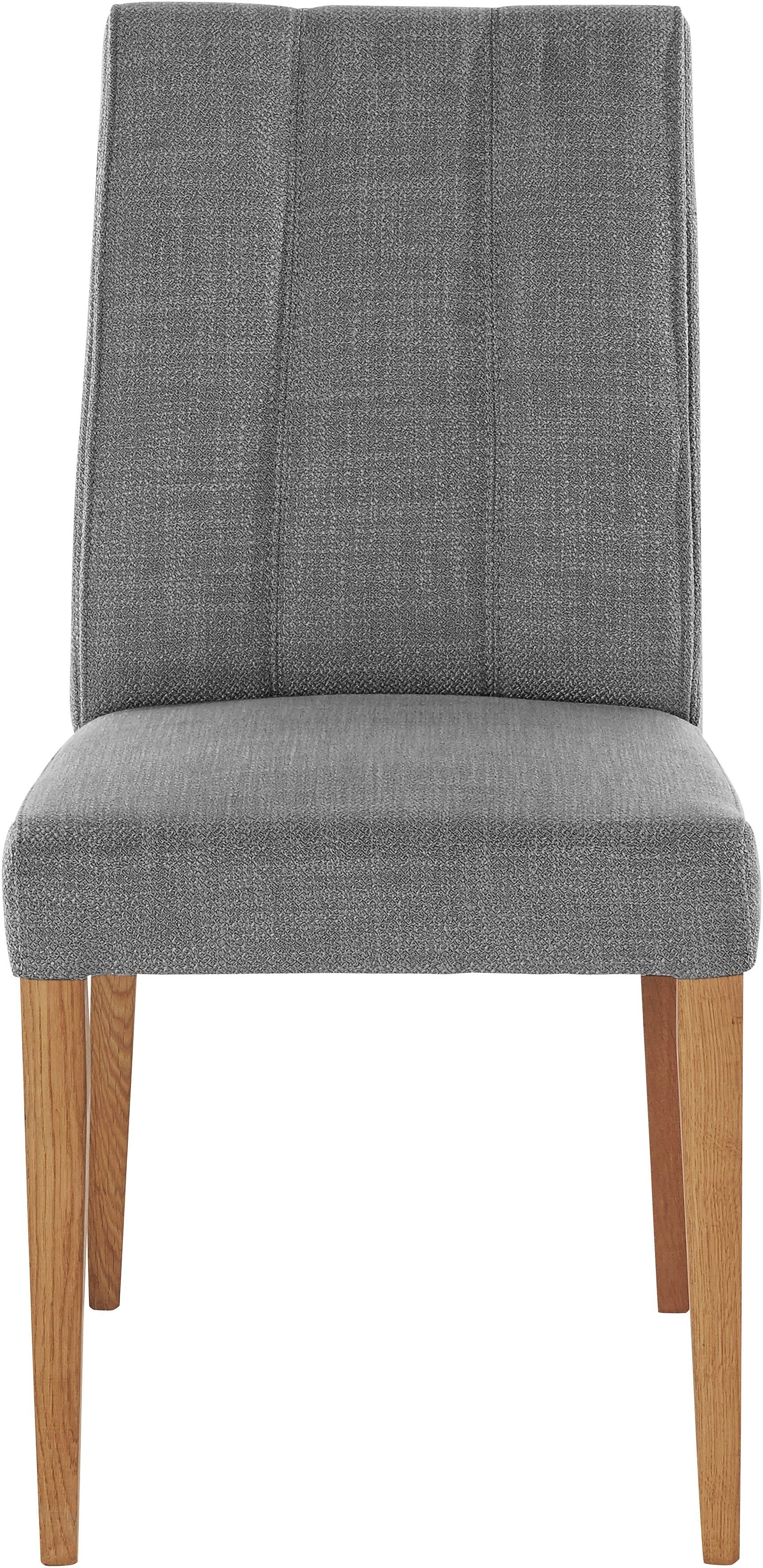INOSIGN 4-Fußstuhl (Set, 2 St), Rückenlehne mit Steppung