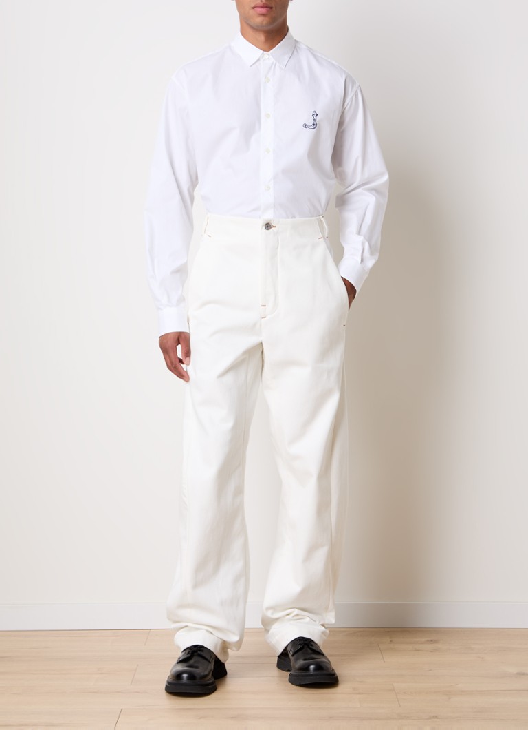 Pantaloni chino Jacquemus cu o croială confortabilă și buzunare interioare.