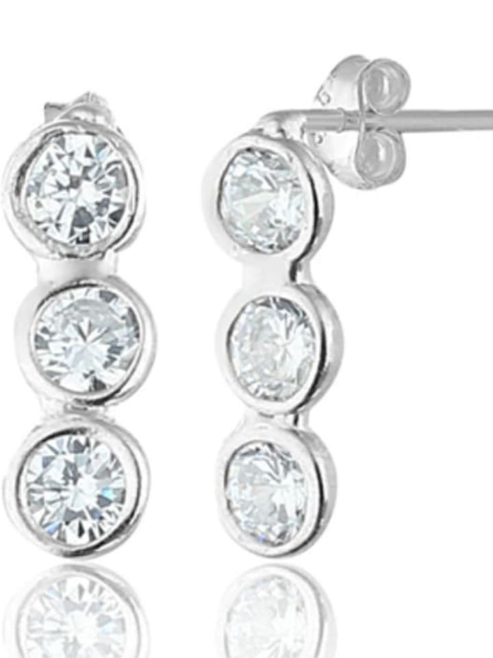 Lodie Silver Silber-Ohrstecker mit Edelsteinen günstig kaufen onesize