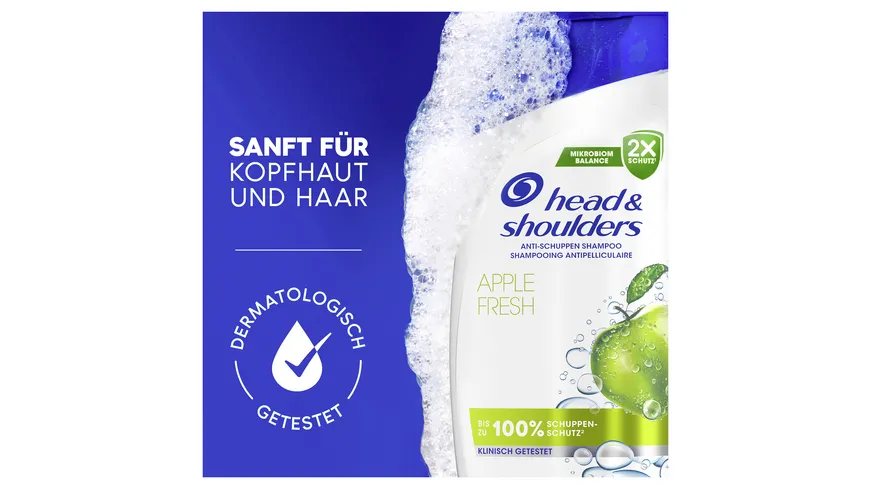 Head & Shoulders Anti Schuppen Shampoo apple fresh
