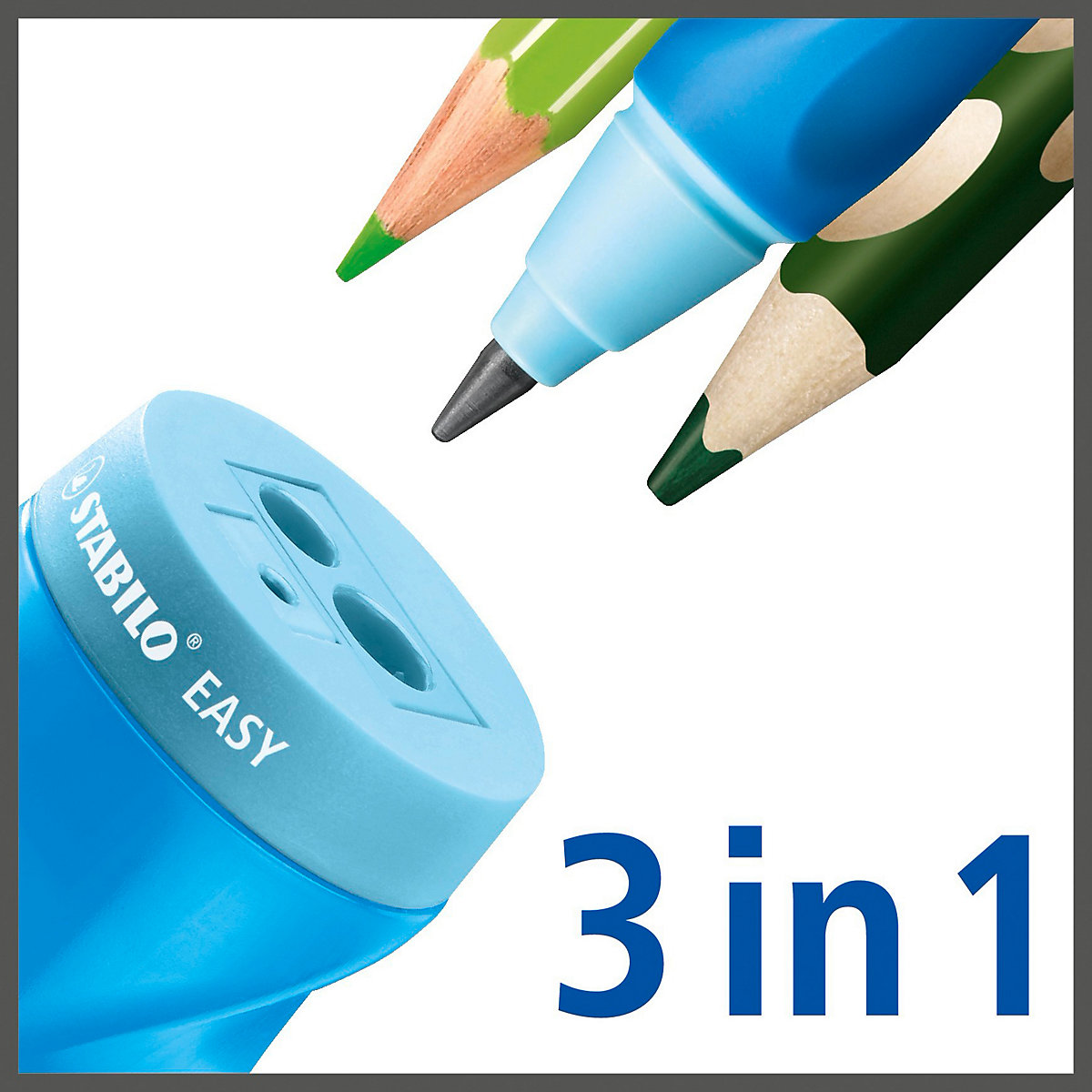 Dosenspitzer EASYsharpener 3 in 1 Linkshänder petrol