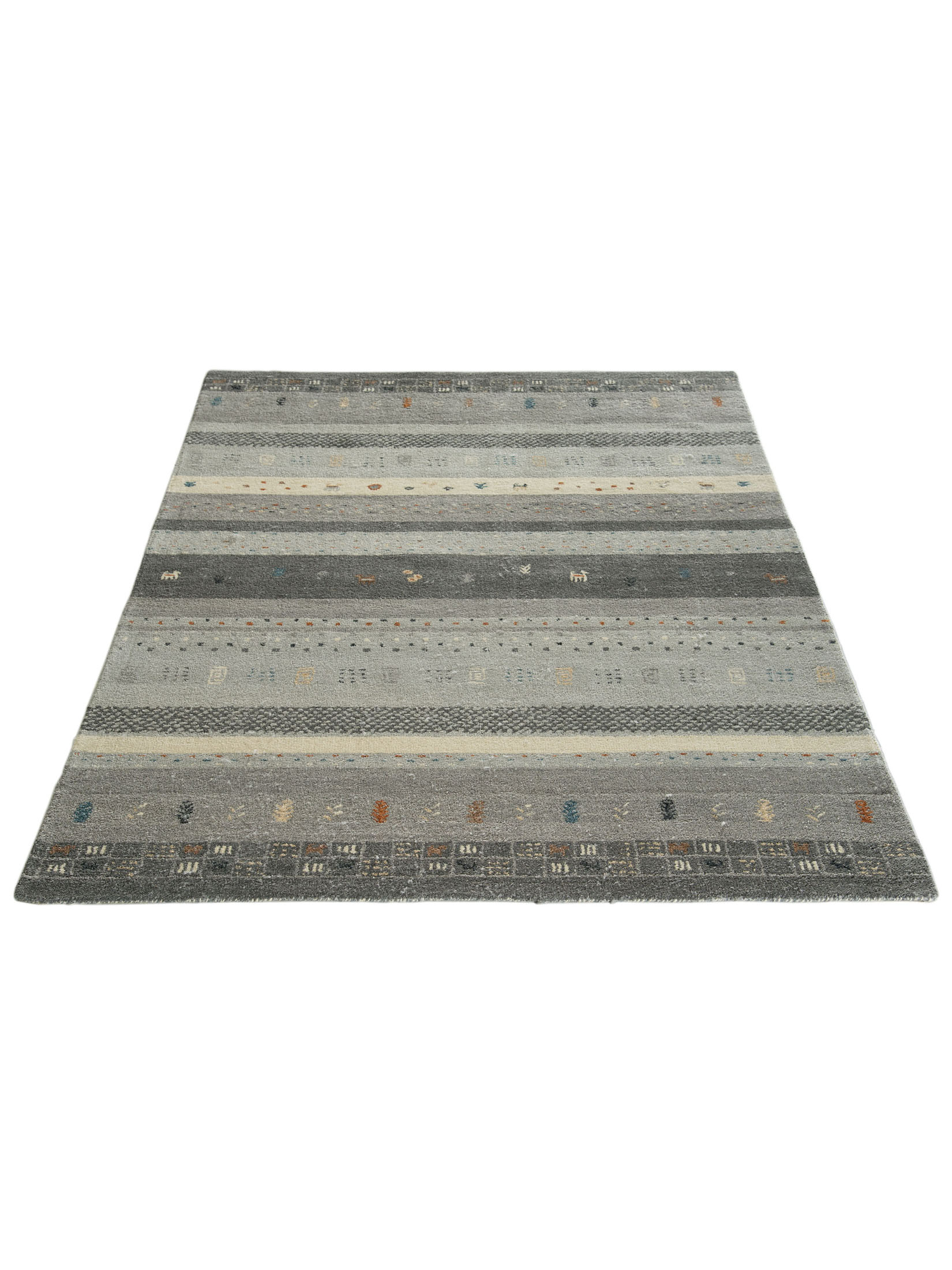 Uppada Gabbeh-Teppich, Cloudy Grey