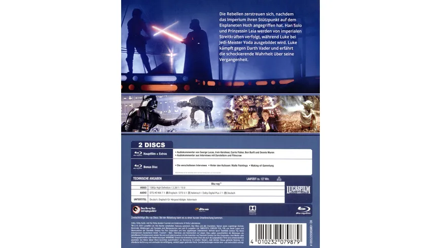 Star Wars - Das Imperium schlägt zurück  (+ Bonus-Blu-ray)