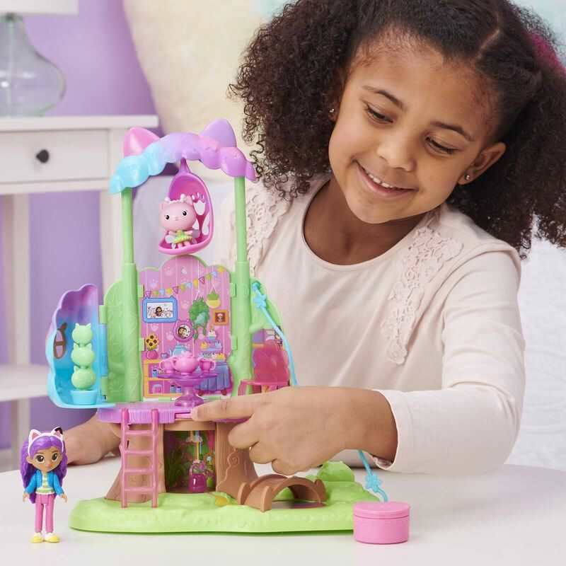 Cabane Fée minette Gabby Doll House, Spin Master