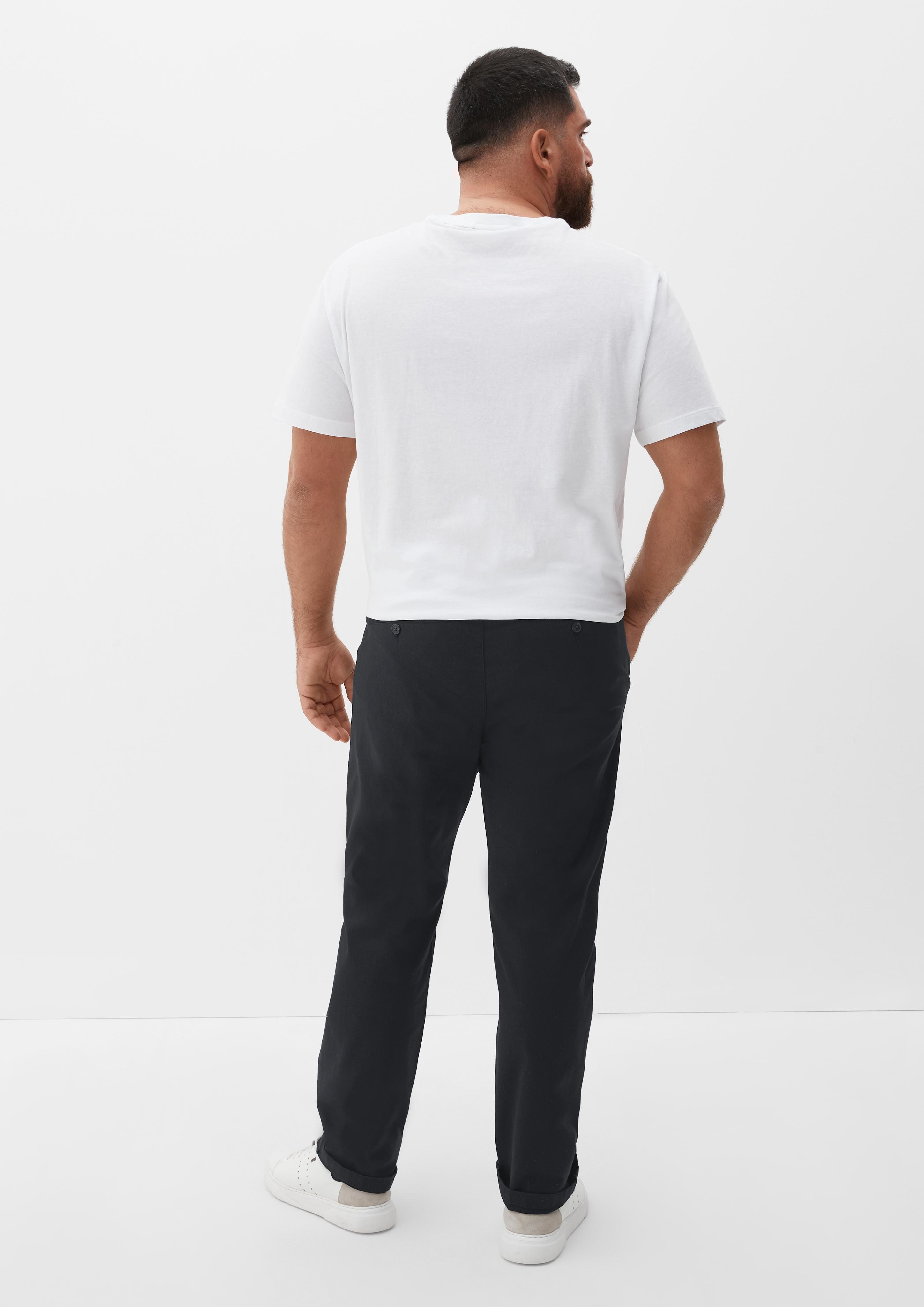Relaxed: Hose mit Dobby-Struktur  2128165-9999