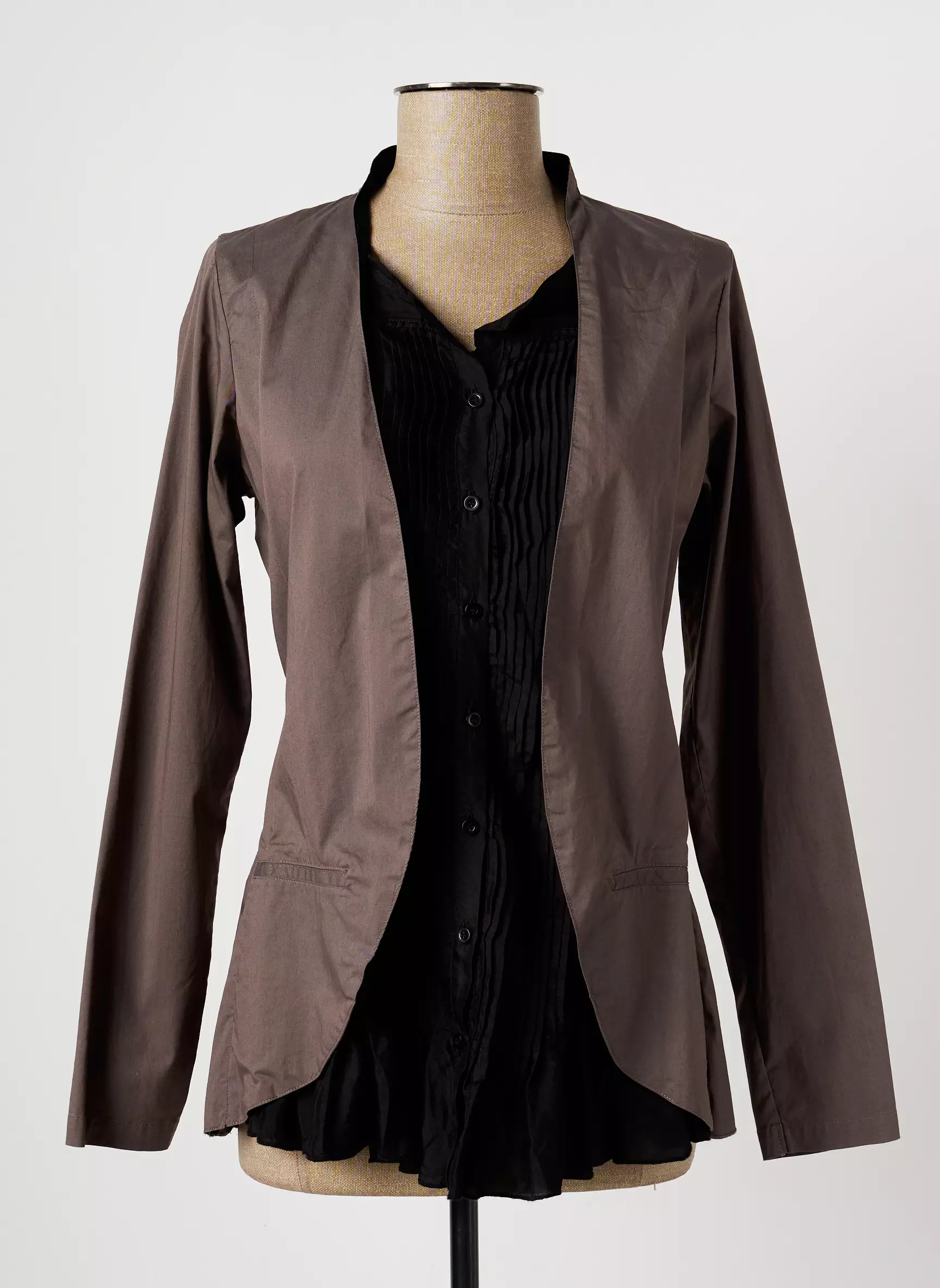Eliane Et Lena Vestecasual Femme couleur gris