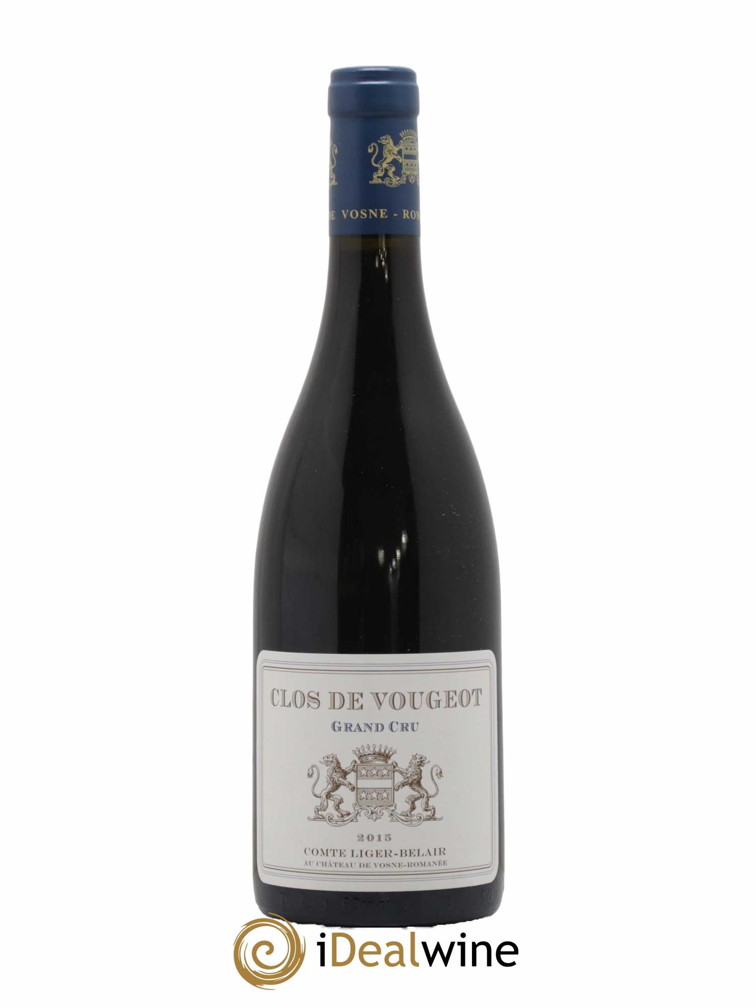 Clos de Vougeot Grand Cru Comte Liger-Belair (Domaine du)  2015 - Lot de 1 Bouteille