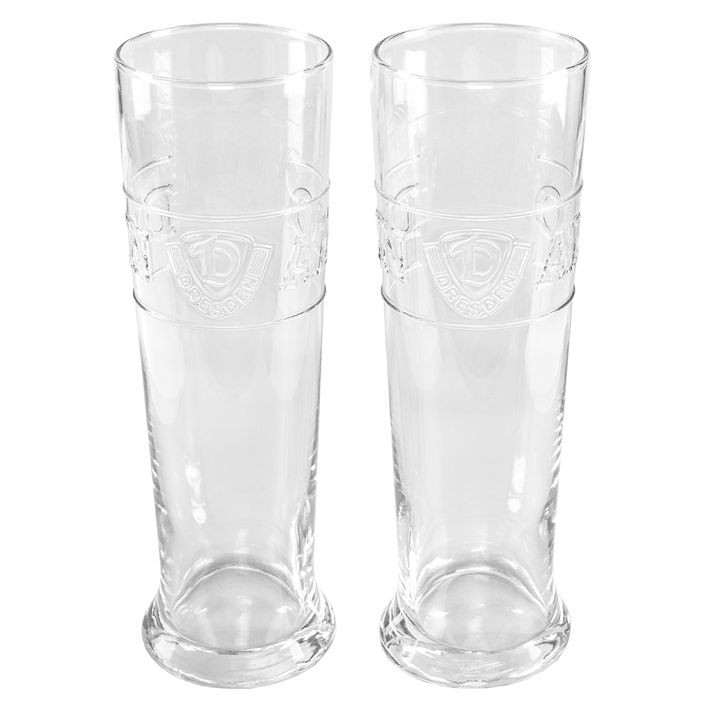 Weizenbierglas RELIEF 0,5l (2er Set)