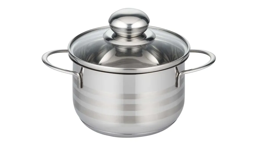 ELO Bratentopf Brilliant Ø 14cm silber