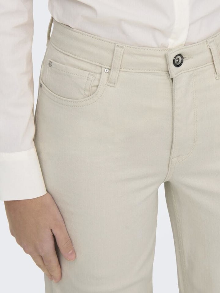 ONLY Jeans in ecru günstig kaufen