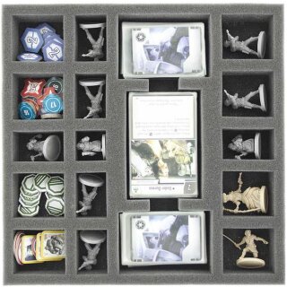 35 mm Schaumstoffeinlage für die Star Wars Imperial Assault - The Bespin Gambit Brettspielbox