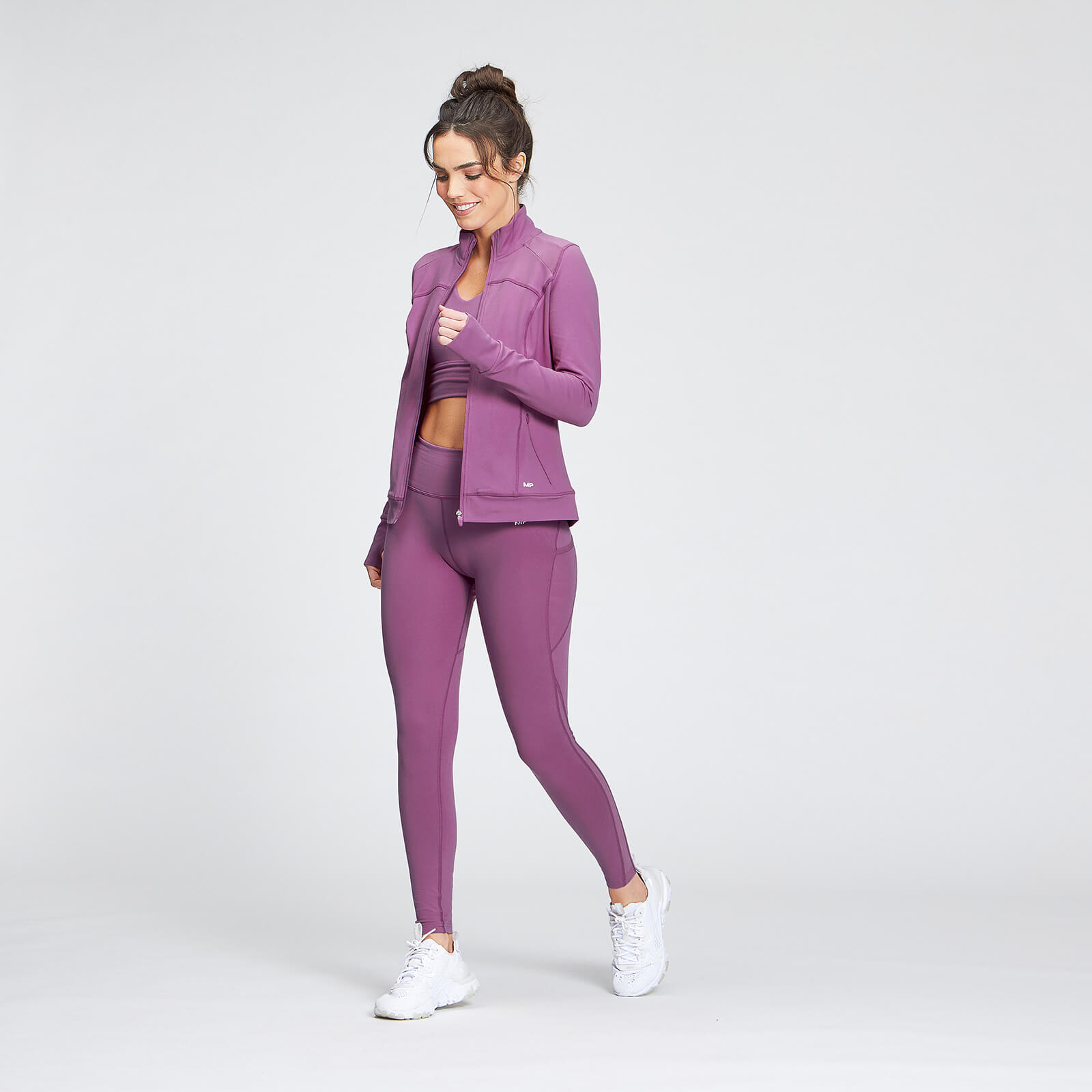 Legging en maille filet MP Power pour femmes – Orchidée