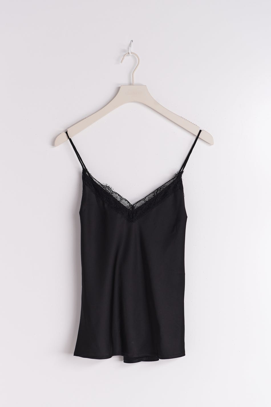 Satin lace singlet