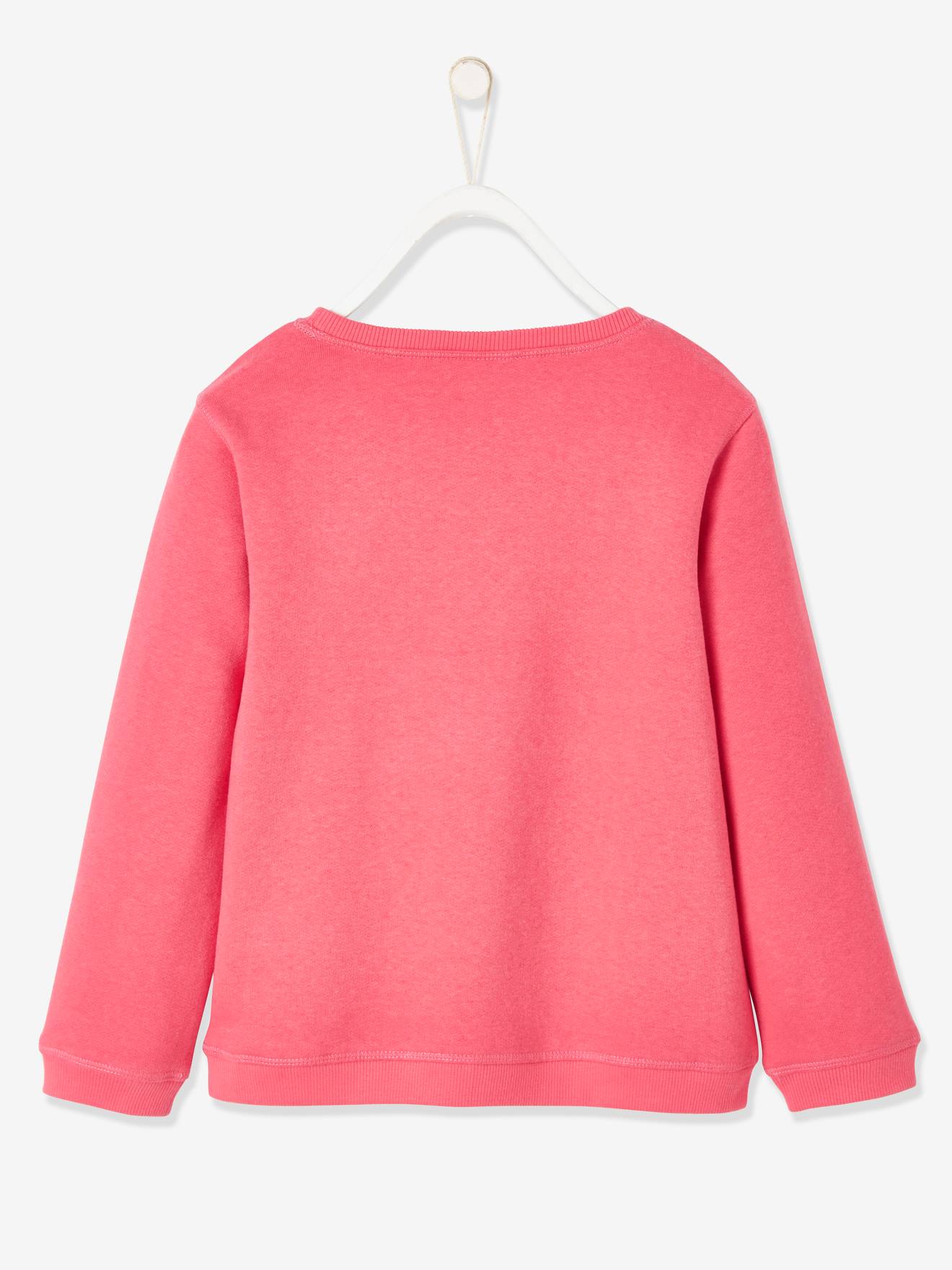 Vertbaudet Mädchen Sweatshirt BASIC - braun-soeurs de coeur