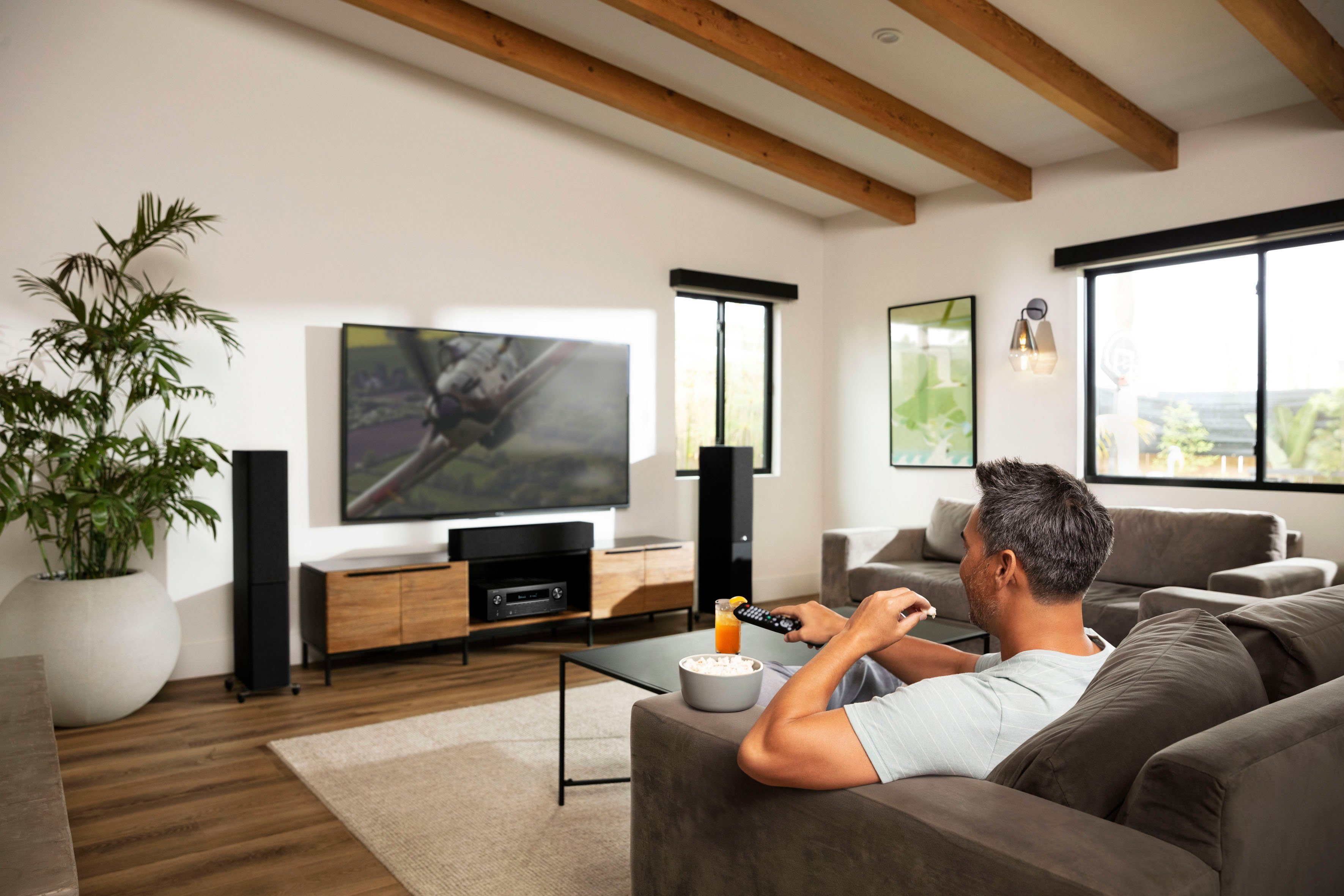 Denon AVR-X2800H DAB 7.2 AV-Receiver (Bluetooth, LAN (Ethernet), WLAN, mit DAB)