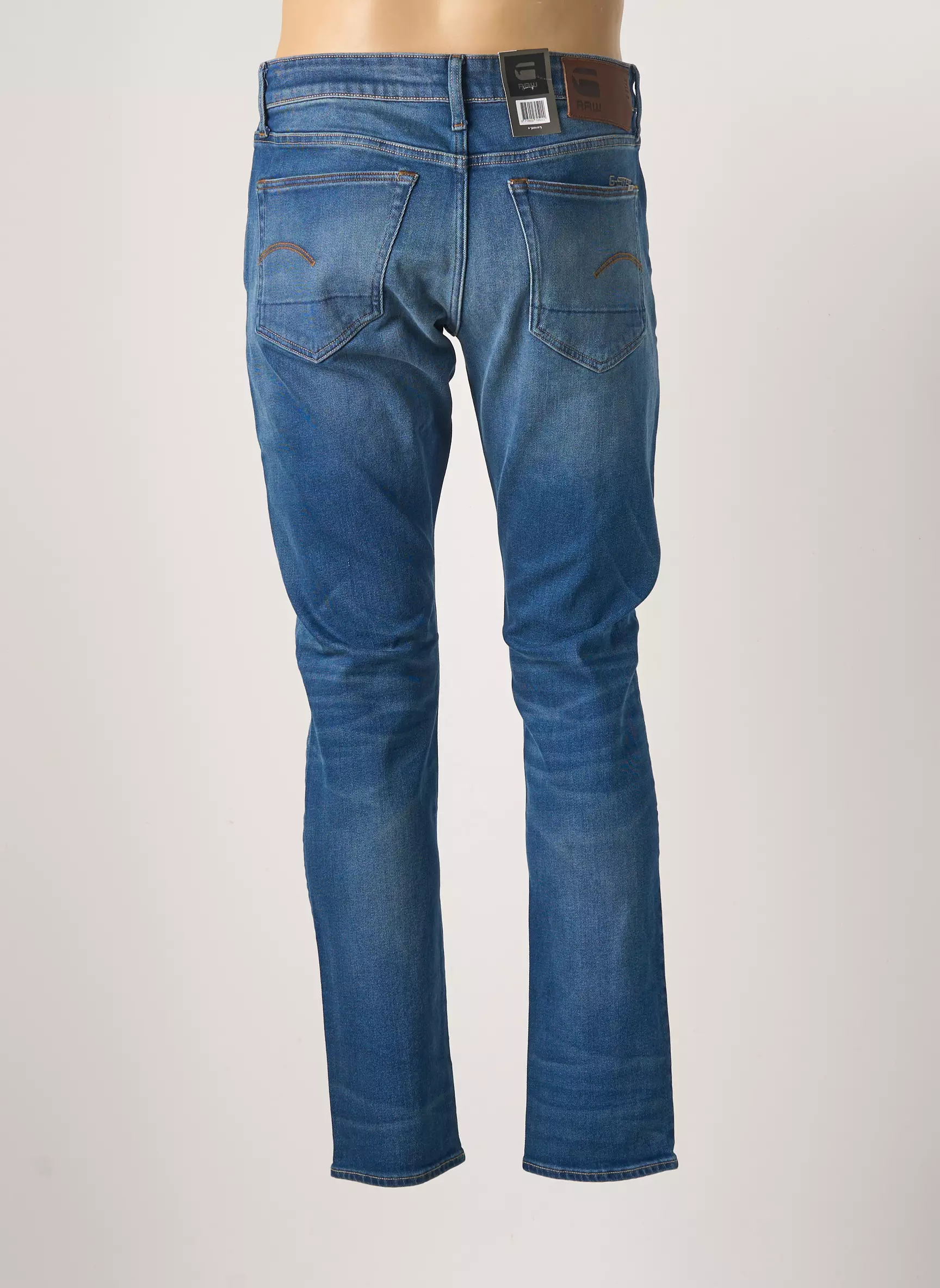 Raw 7 Jeans Coupe Slim Homme couleur bleu