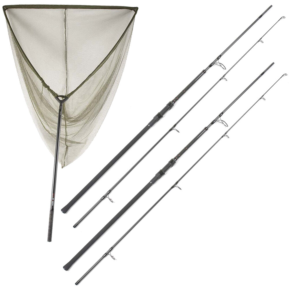 Csomag 2 doboz Nomad Xtr 10' 3 Lbs 1/2 + 1 épuisette Nomad Xtr leszállóháló