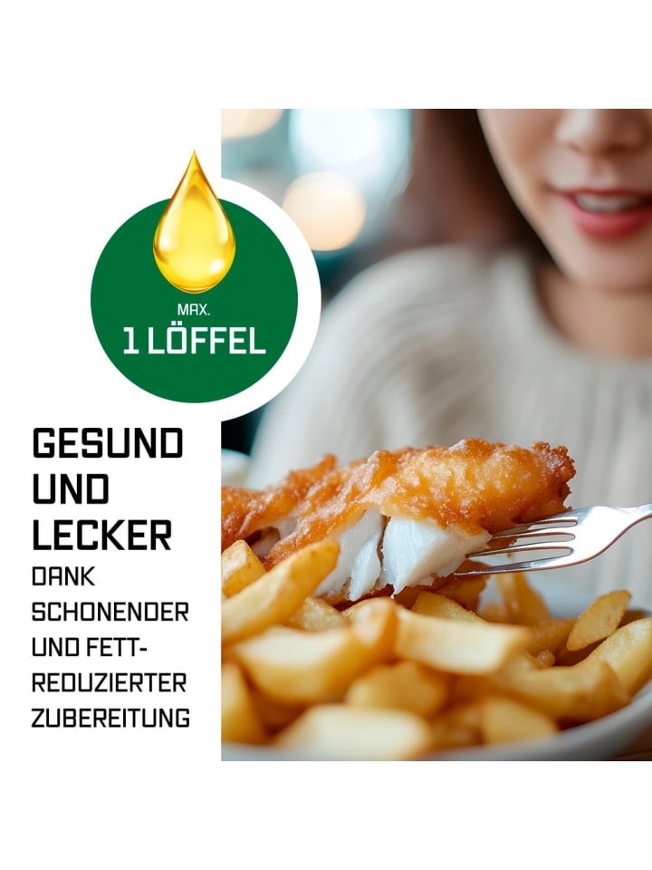 Gourmetmaxx GOURMETmaxx FryUp Vertikale Doppelkammer-Heißluftfritteuse - 10 L - 2800 Watt günstig kaufen onesize