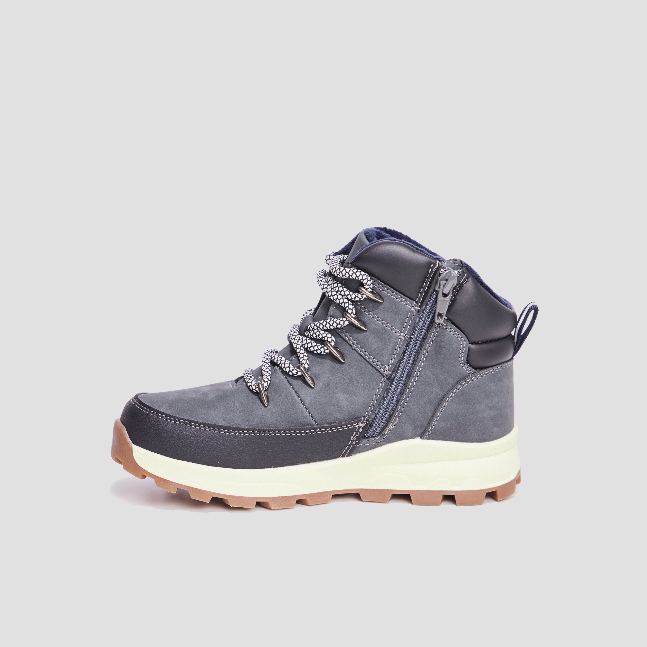 Bottines zippées Trappeur Barato bleu garçon | La Halle