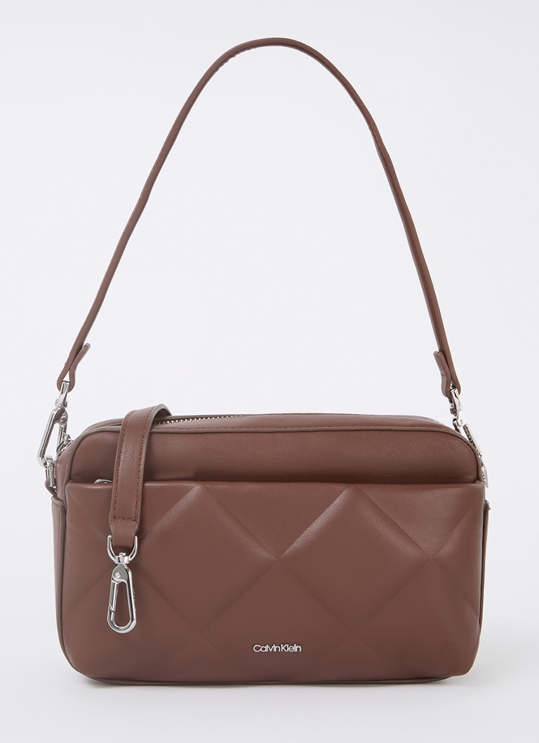 Borsa a tracolla trapuntata Calvin Klein con tracolla removibile.