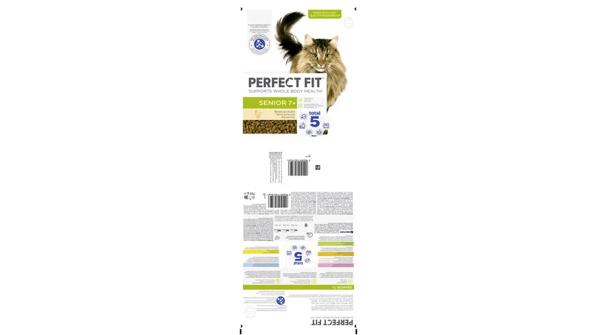 Perfect Fit Katzennassfutter Reich an Huhn Senior 7+ 750 g