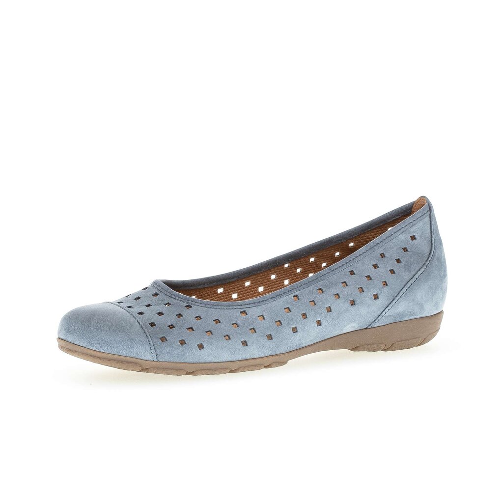 Gabor fashion Sportliche Ballerina blau