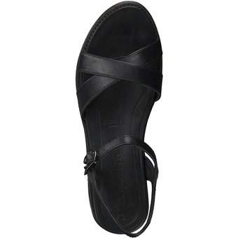 Tamaris Sandale in schwarz