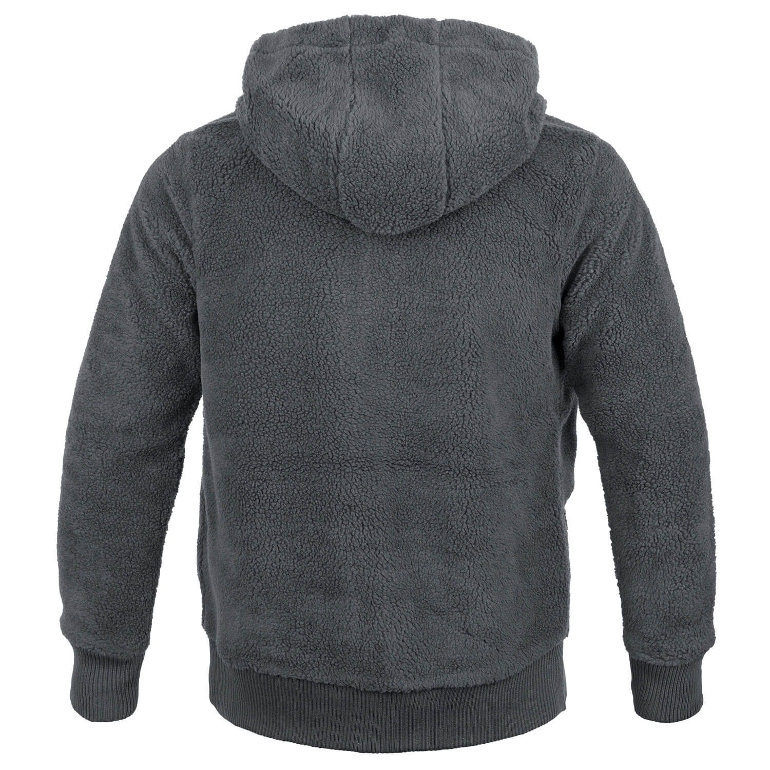 Teddyfleece Jacke mit Kapuze