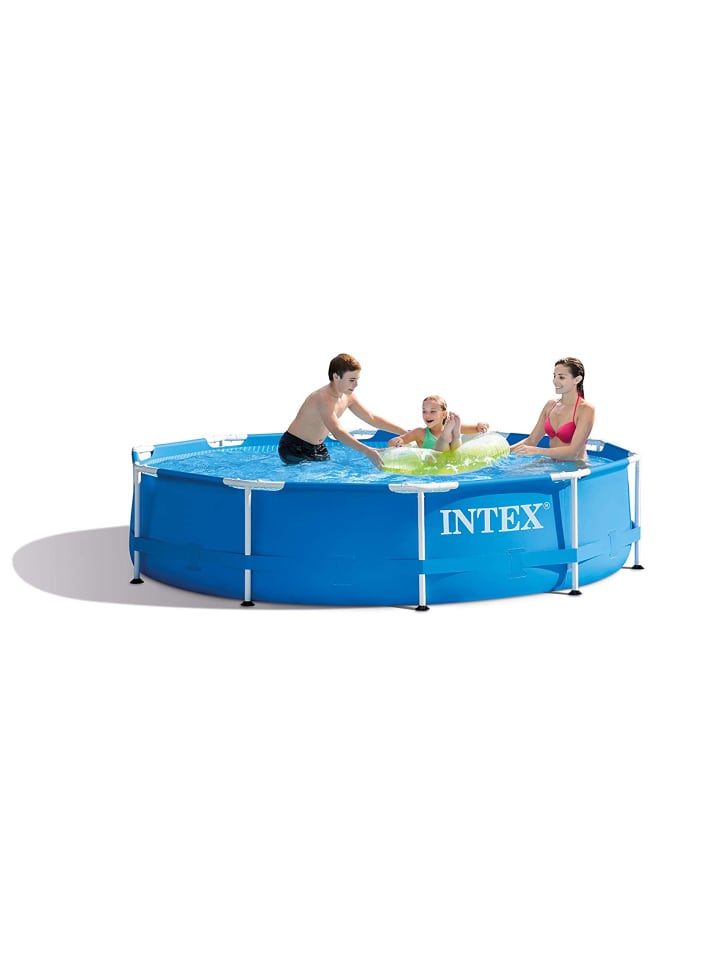 Intex MetallFrame Pool 305x76cm inkl. Filterpumpe ab 6 Jahren in blau günstig kaufen onesize