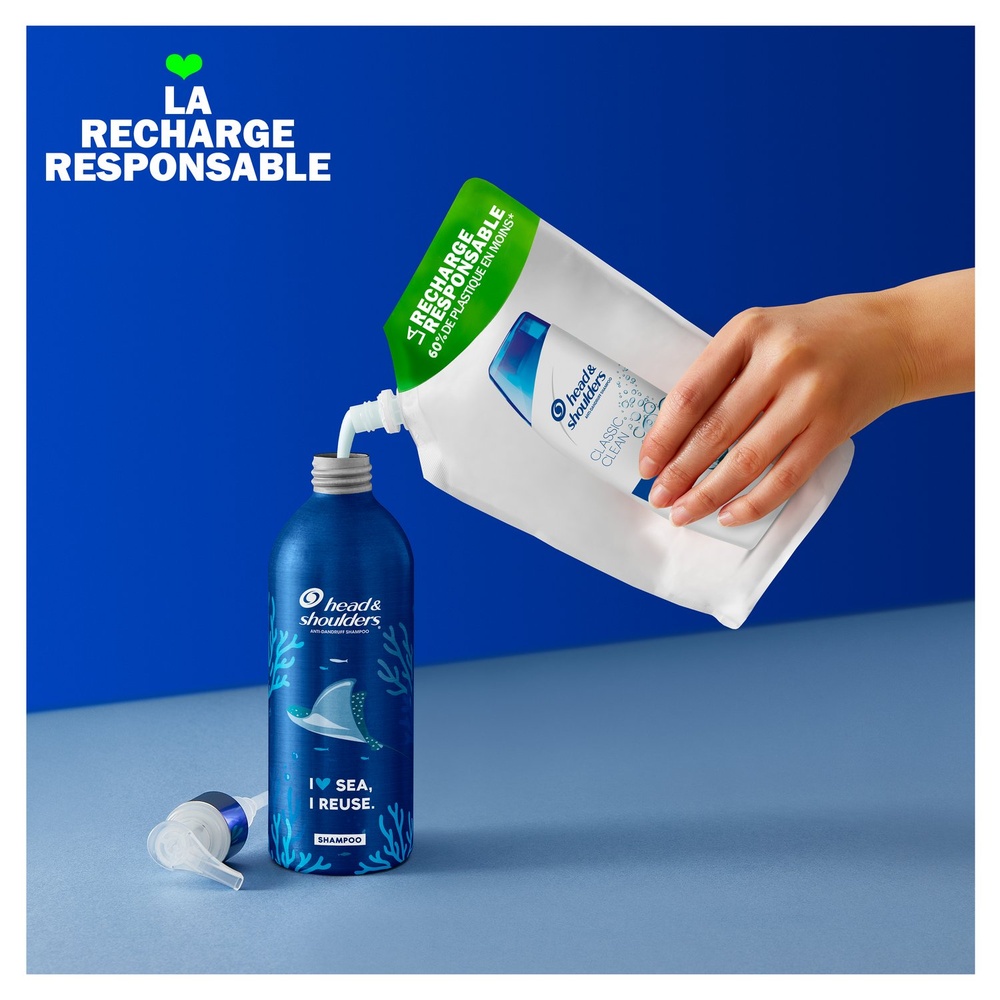 head & shoulders Head & Shoulders Classic Shampoing Recharge Eco Recharge Shampoing