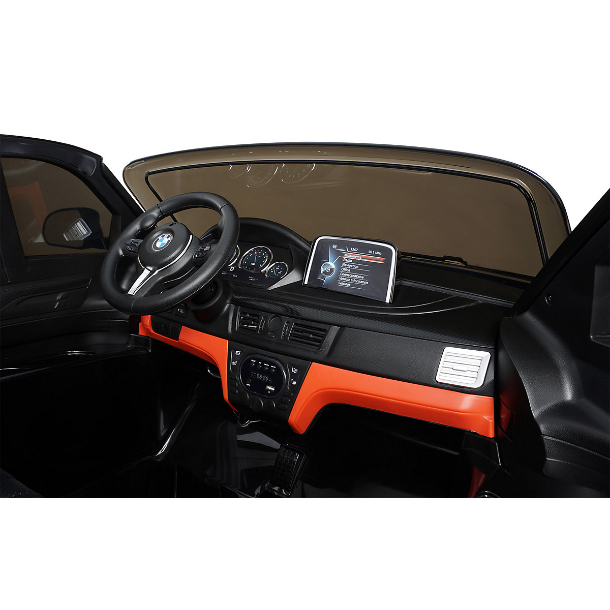 Kinder Elektroauto BMW X6 M F16 XXL Lizenziert - 2x120 Watt - Kinderauto mit Fernbedienung - Soundmodul