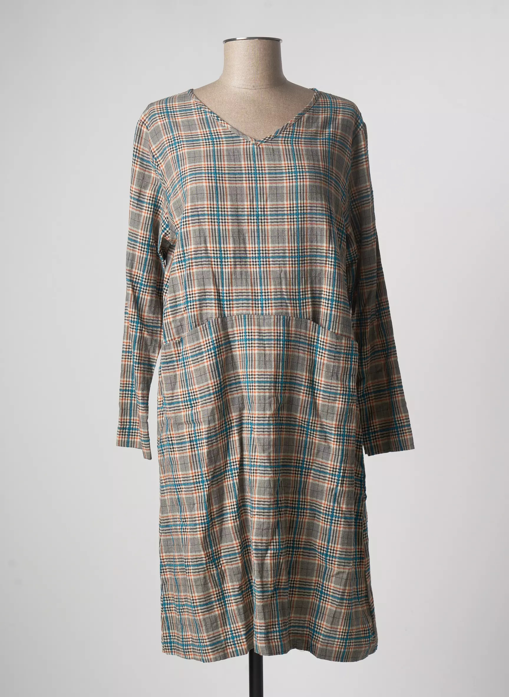 Skandal Robes Mi Longues Femme couleur bleu